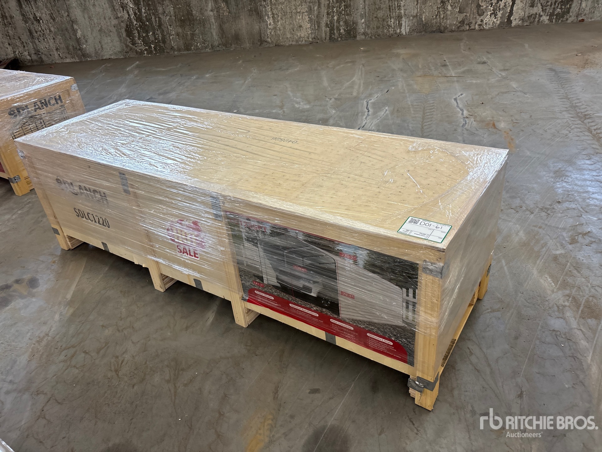 2026 SDLC1220 12 ft x 20 ft Carport (Unused)