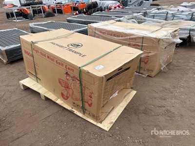 2026 MGC40-RED 3 TT E-Trike Mini Roller (Unused)