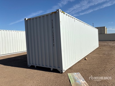 2026 40 ft High Cube Multi-Door Storage Container