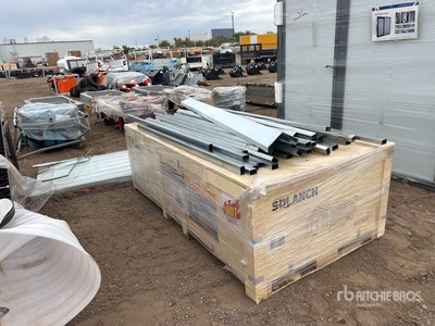 2026 SDL2533DGMS Double Garage Metal Cobertizo (Unused)