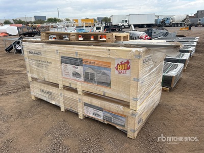 2026 SDL2533DGMS Double Garage Metal Cobertizo (Unused)