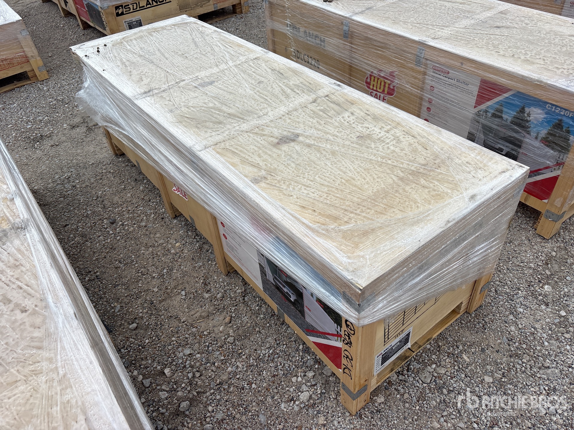 2026 SDLC1220 12 ft x 20 ft Carport (Unused)
