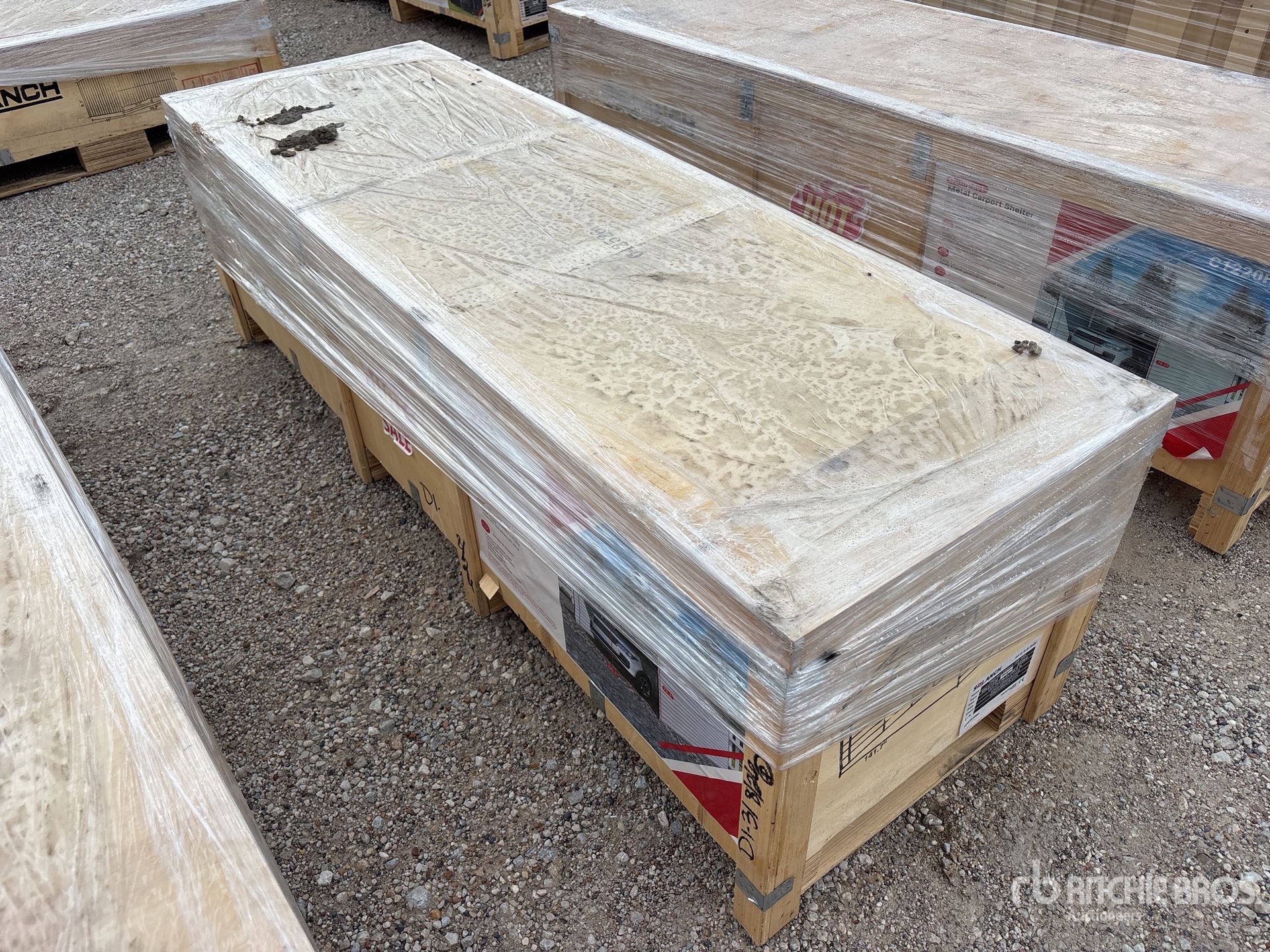 2026 SDLC1220 12 ft x 20 ft Carport (Unused)
