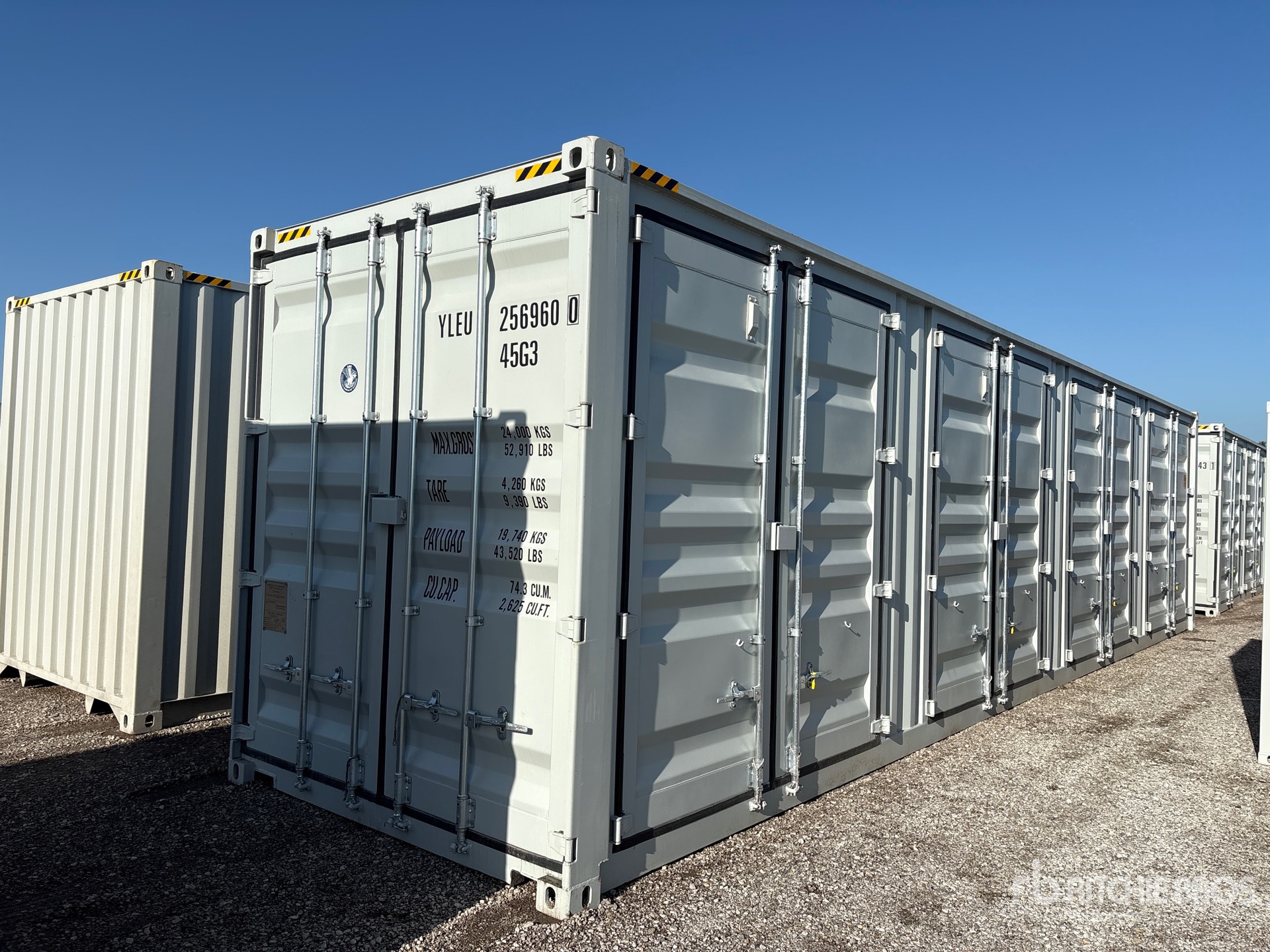 2026 40 ft High Cube Multi-Door Storage Container