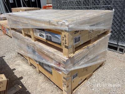 2026 SDL2533DGMS 25 ft x 33 ft Double Garage Metal Storage Building (Unused)
