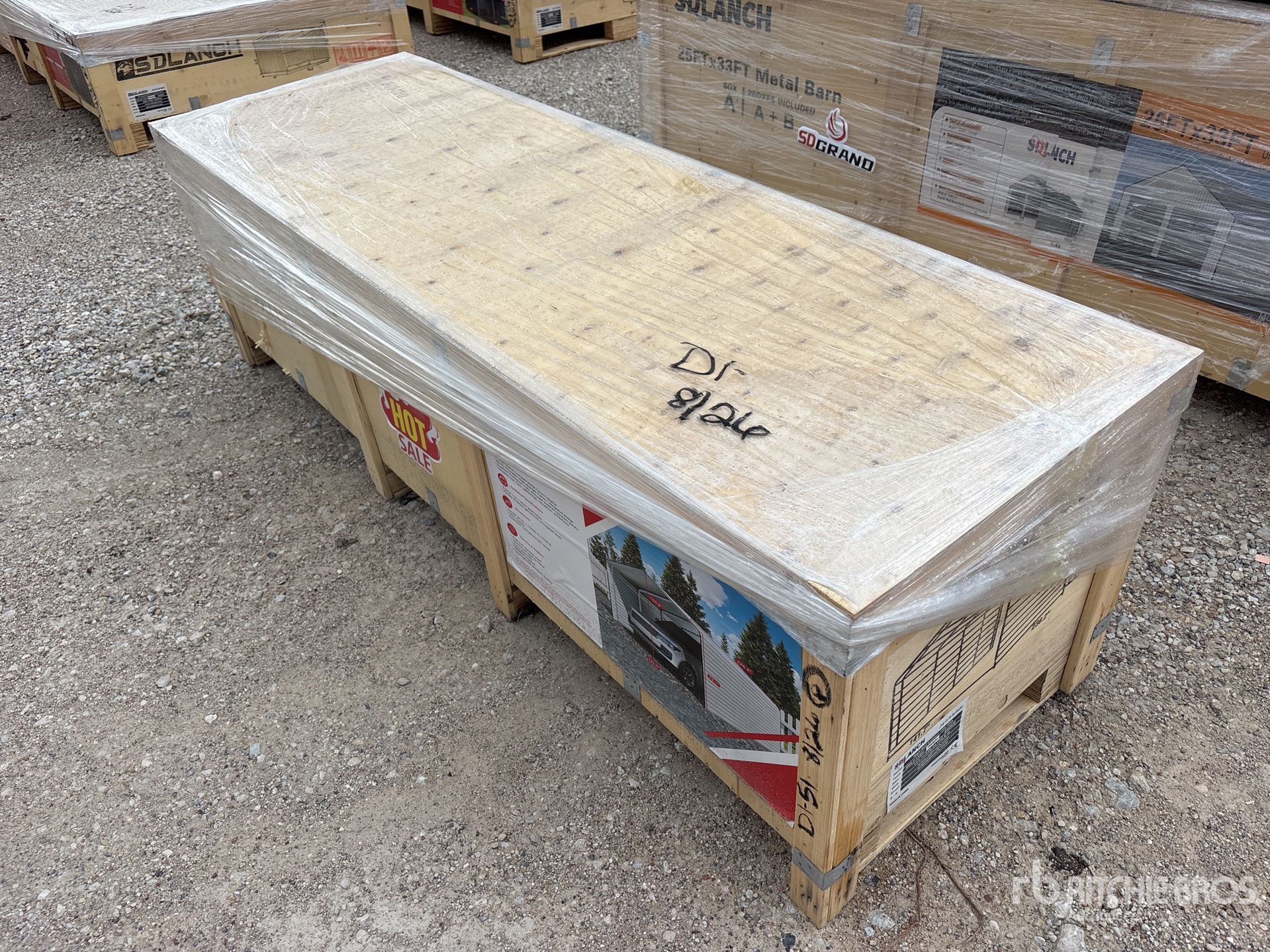 2026 SDLC1220 12 ft x 20 ft Carport (Unused)