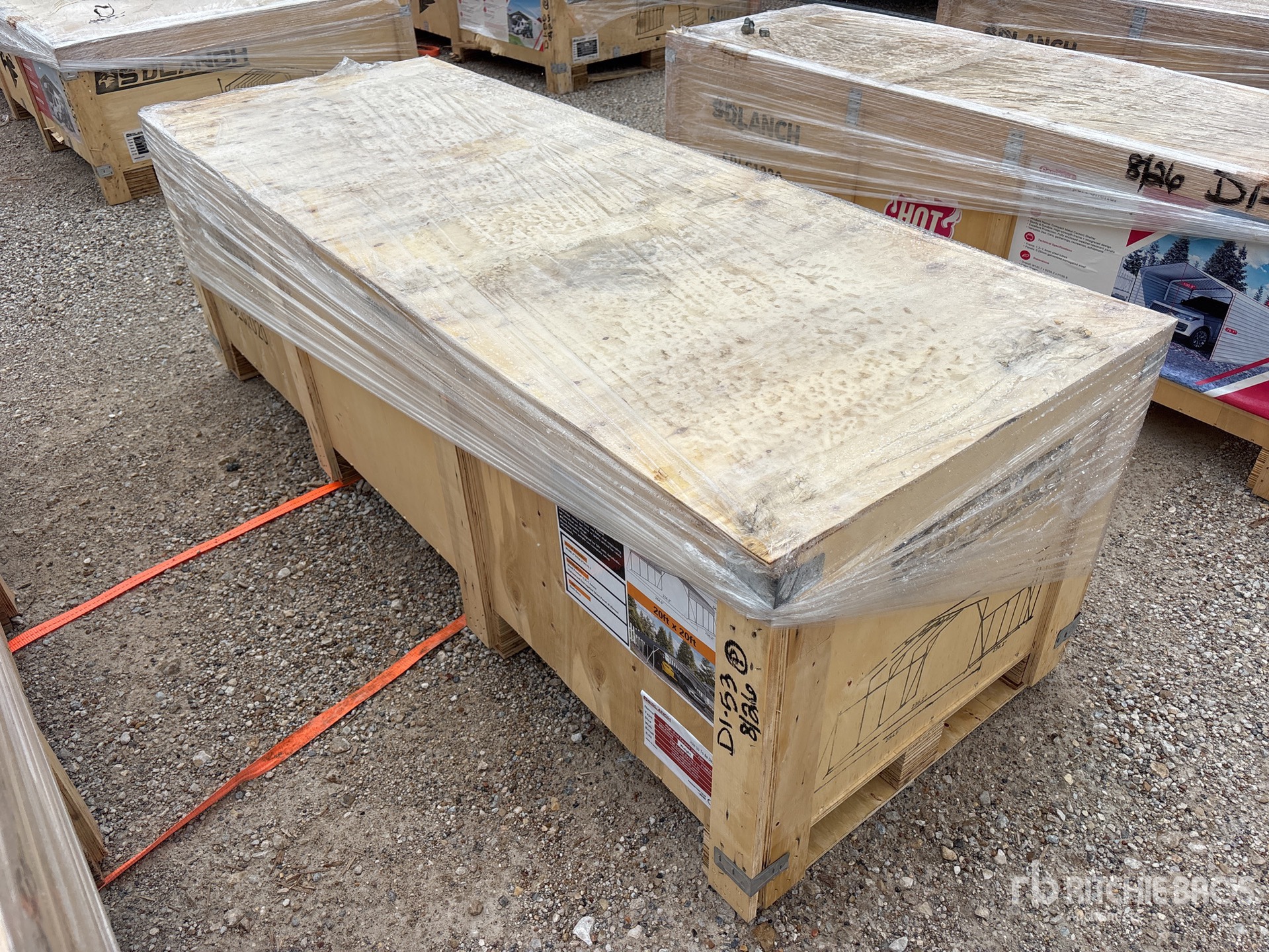 2026 SDLC2020 20 ft x 20 ft Carport (Unused)