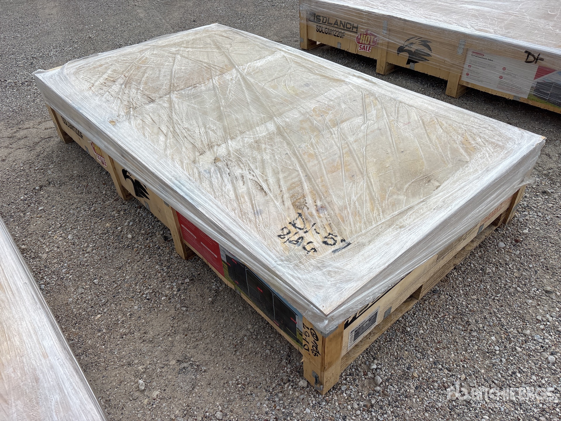 2026 SDLGM1220F 12 ft x 20 ft Galvanized Metal Livestock Shelter (Unused)