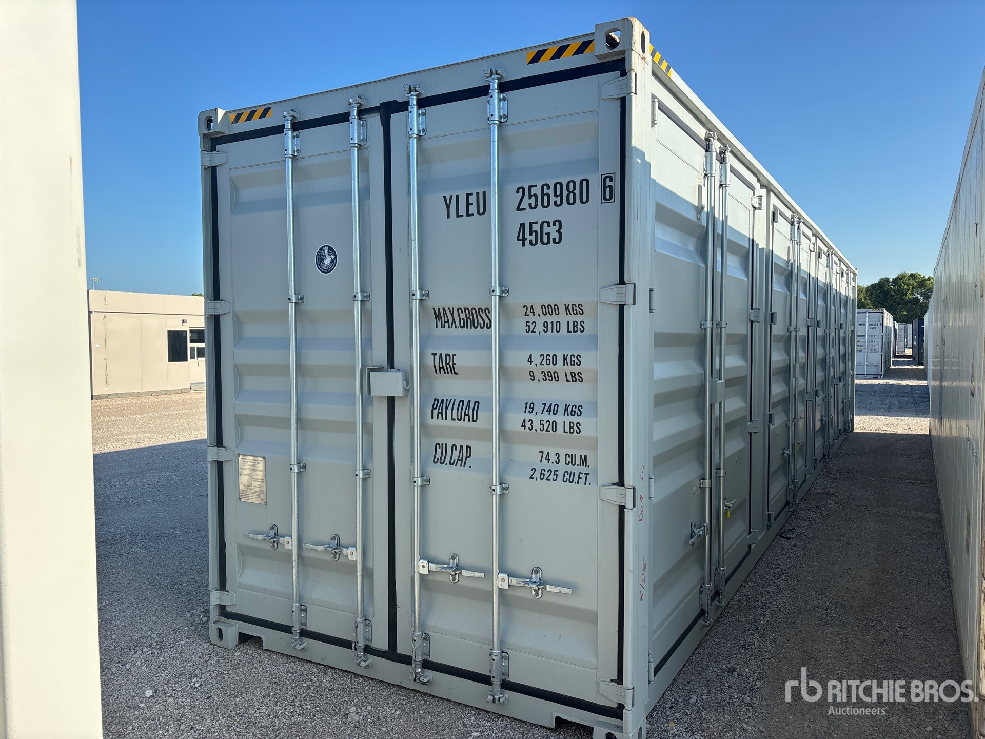 2026 40 ft High Cube Multi-Door Storage Container