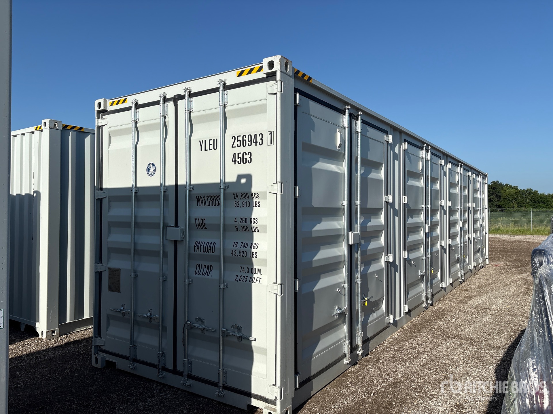 2026 40 ft High Cube Multi-Door Storage Container