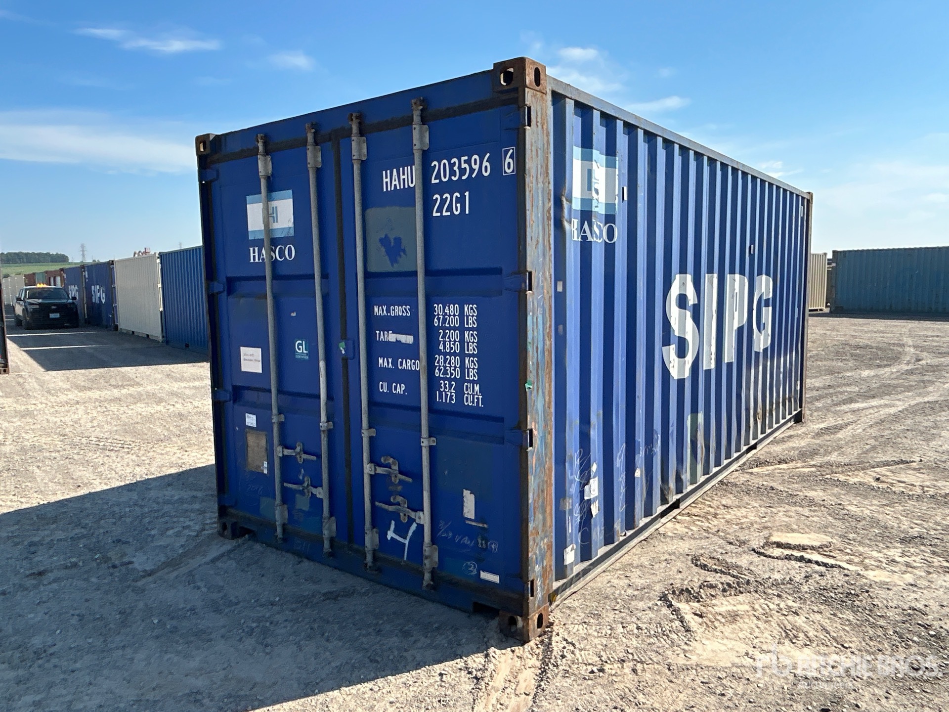2013 20 ft Standard Storage Container