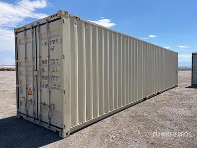 2025 40 ft High Cube Storage Container