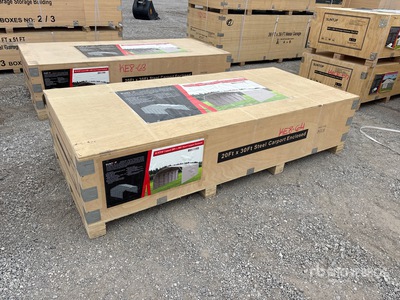 2026 SUNTOP S2030B 20 ft x 30 ft Enclosed Abri d'Auto (Unused)