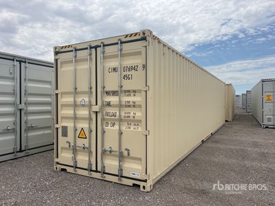 2025 40 ft High Cube Storage Container