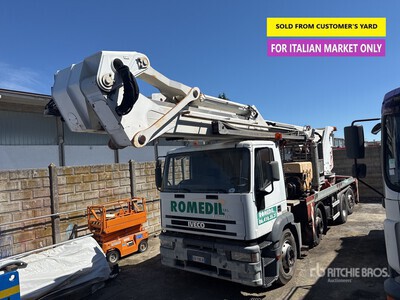 2004 Oil & Steel Eagle 4430 on 1996 Iveco Eurotech 400E34 8x2 高所作業車