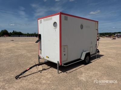 CNSE S/A Bungalow De Chantier 1 Essieu Roadwork Cabin Divers