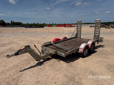 Hubiere H212L14CF T/A Remorque 2 Essieux Remorque pour équipement