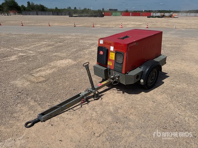 2012 Kaeser M20 Mobile S/A Compresseur A Air 1 Essieu Compresseur à air