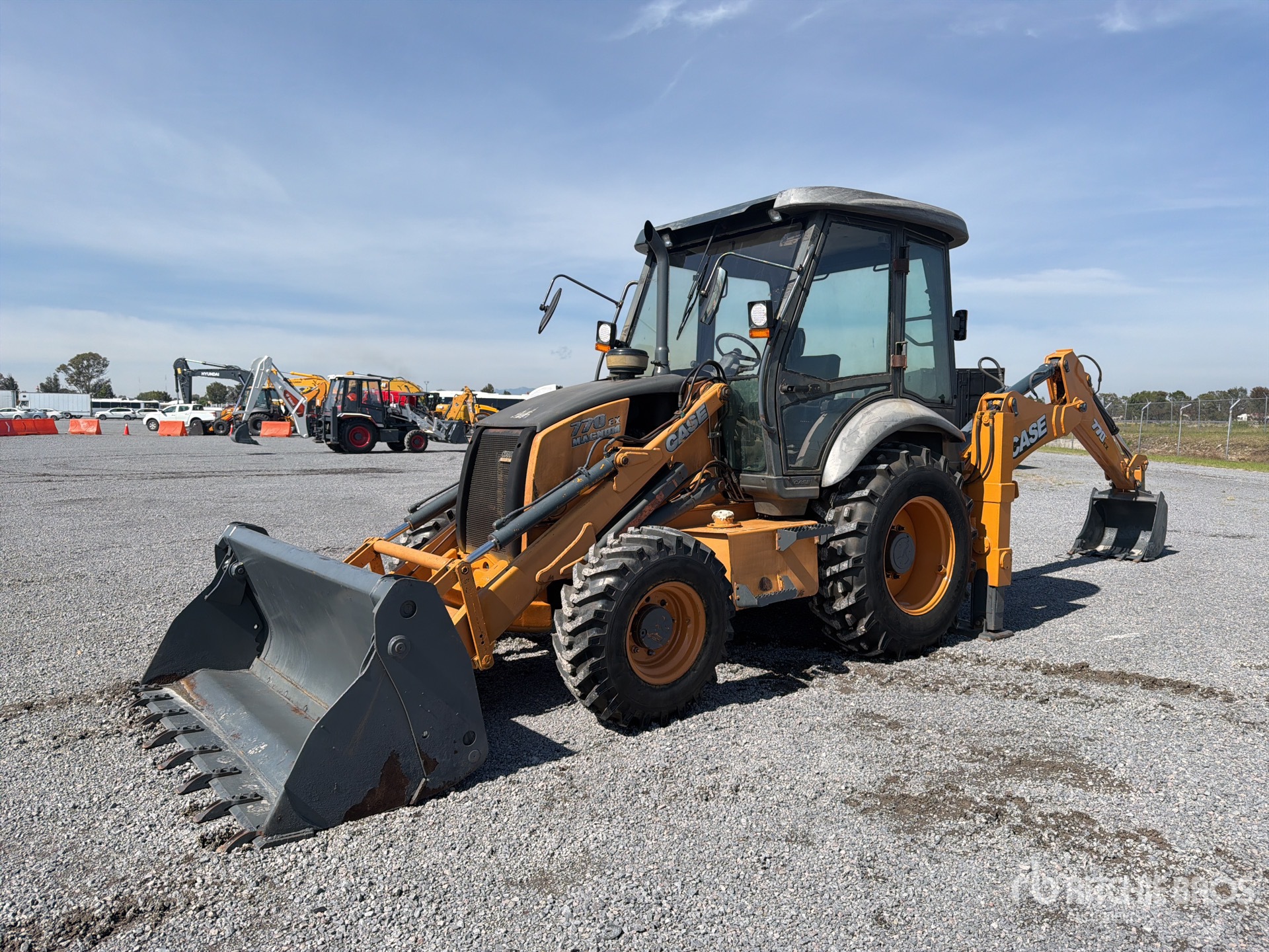 2015 Case 770 EX MAG SS 4x4 Retroexcavadora / Backhoe Loader