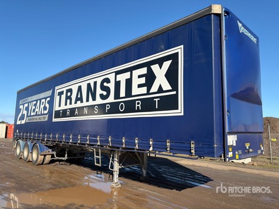 2016 Vawdrey 13.2 m Tri/A Curtain Side Trailer