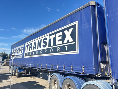 2016 Vawdrey VB S3 13.2 m Tri/A Curtain Side Trailer