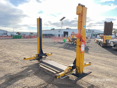 2001 Tecalemit 3000X 2 Post 3 t Portable Electric Voertuighefbrug
