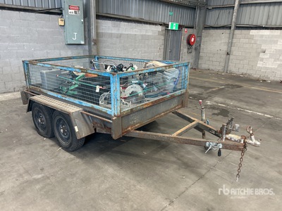 2013 Custom Built 2.4 m Bogie/A Utility Trailer