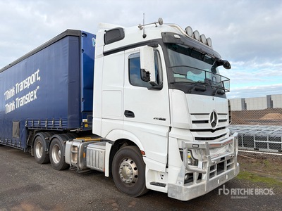 2024 Mercedes-Benz Actros 2663 6x4 T/A Sleeper Truck Tractor