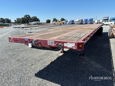 2008 Manac 48 ft T/A Flatbed Trailer