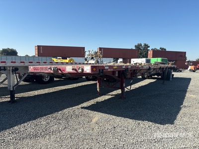 2008 Manac 48 ft T/A Remolque caja abierta