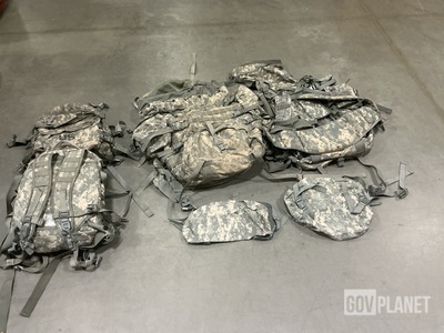 (15) Rifleman Sets, (12) Large Field Pack Sets & Assorted Items