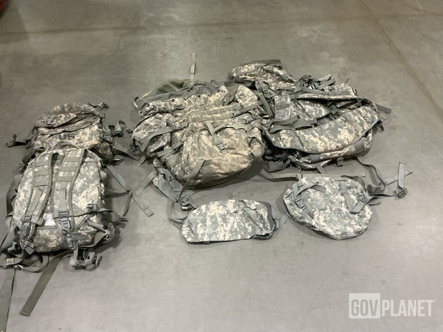 (15) Rifleman Sets, (12) Large Field Pack Sets & Assorted Items