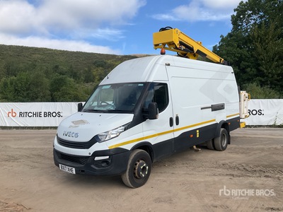 2017 Iveco Daily 70C18V Van Mounted Aerial Lift