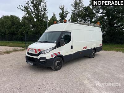 2014 Iveco 35-130 Vehicule Utilitaire Bestelwagen (Inoperable)
