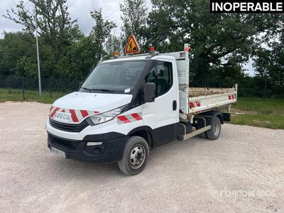 2017 Iveco 35-140 Camion Benne Kipper-Lkw (Inoperable)