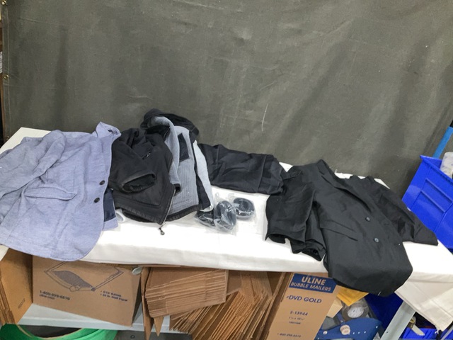 (75) Ear Cushions, (24) Assorted Jackets & Assorted Items (75) Ear Cushions, (24) Assorted Jackets & Assorted Items