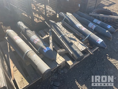 Quantity of (7) Montabert Hydraulic Breaker Chisels