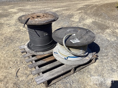 (1) Spool of Shipboard Cable & (1) Spool of Flexible Conduit