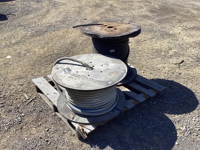 (1) Spool of Shipboard Cable & (1) Spool of Flexible Conduit