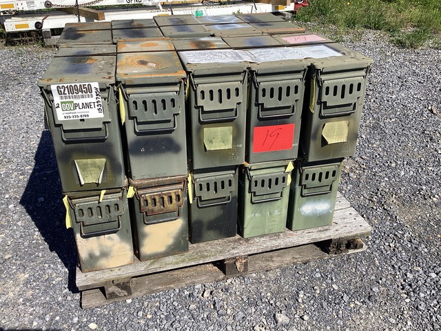 (20) M548 Ammo Cans