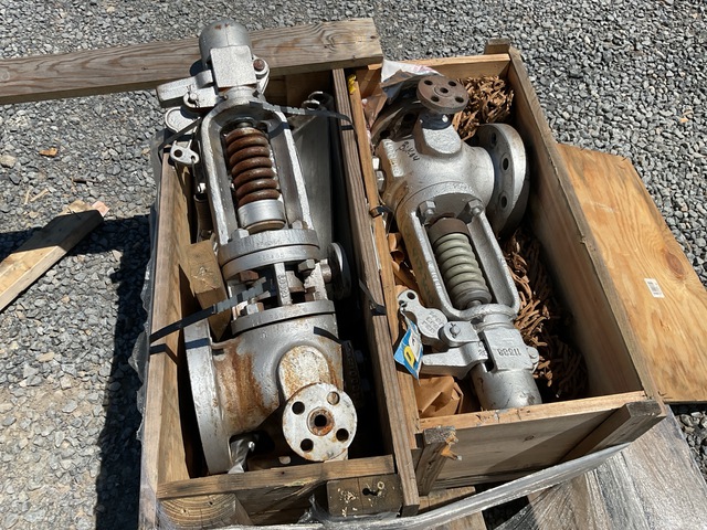 (2) Crosby Safety Relief Valves