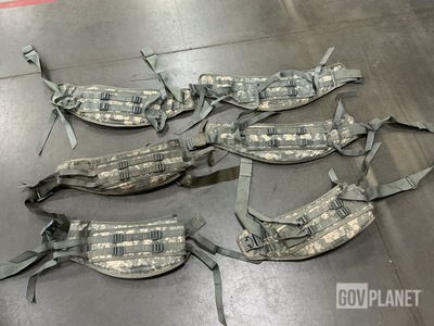(160) Molded Waist Belts