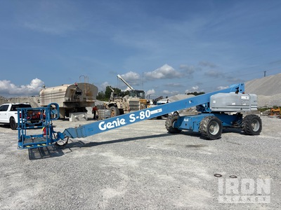 2007 Genie S-80 4WD Diesel Telescopic Boom Lift