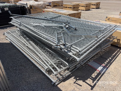 Quantity of (32) 2026 SUNTOP S0610-32 10 ft x 6 ft Chain Link Temporary Site Fence (Unused)