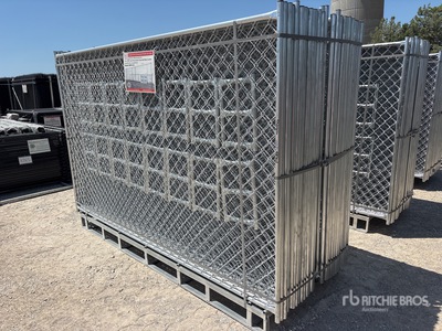 Quantity of (32) 2026 SUNTOP S0610-32 10 ft x 6 ft Chain Link Temporary Site Fence (Unused)