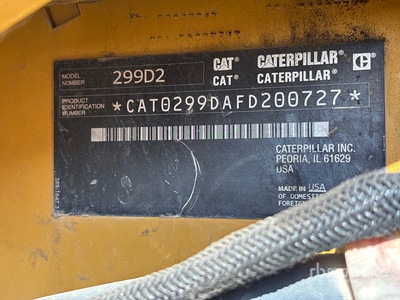 2016 Cat 299D2 Compact Track Loader