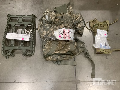 (100) Frames, (9) Field Pack Sets, (30) Hydration Carriers & Assorted Items