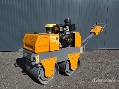 STARVOX JT-SL600D Walk Behind Compacteur  double bille