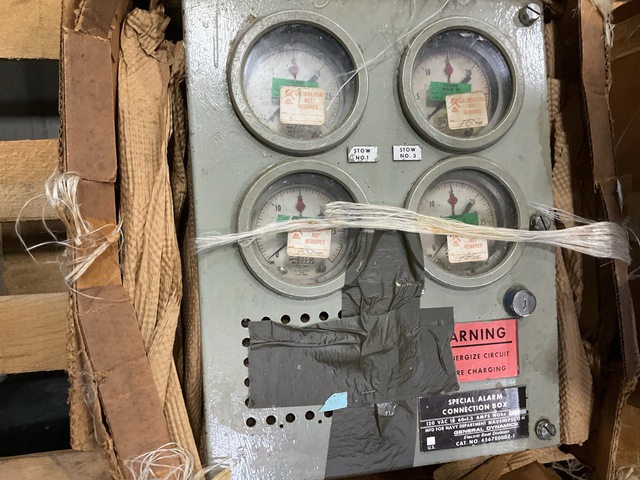 (3) General Dynamics 4567E0007-1 Special Alarm Connection Boxes