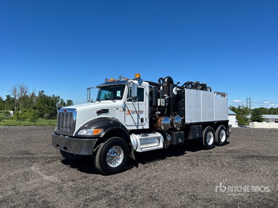 2017 Foremost on 2018 Peterbilt 348 6x4 Vacuum Excavator Truck